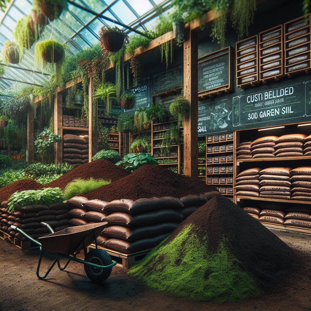 Premium topsoil and garden soil